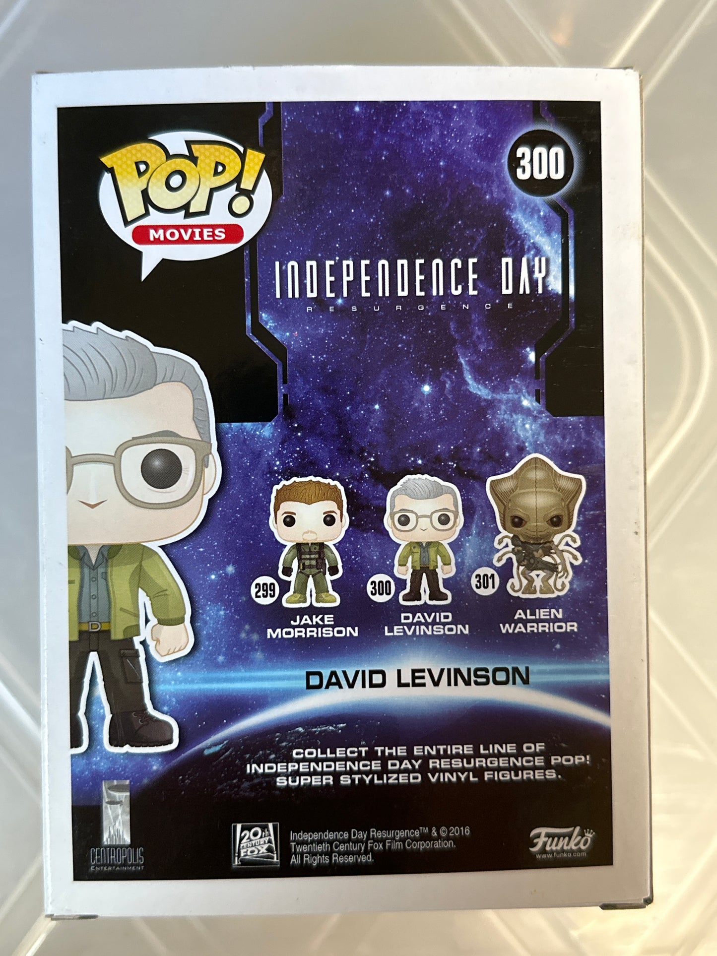 David Levinson 300 pop