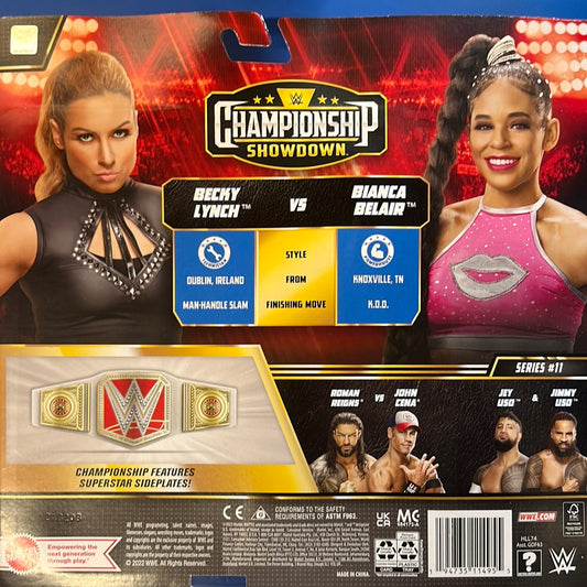 WWE Becky Lynch vs Bianca Blair