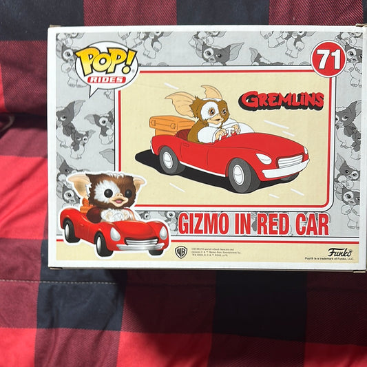 Gizmo in Red Car 71