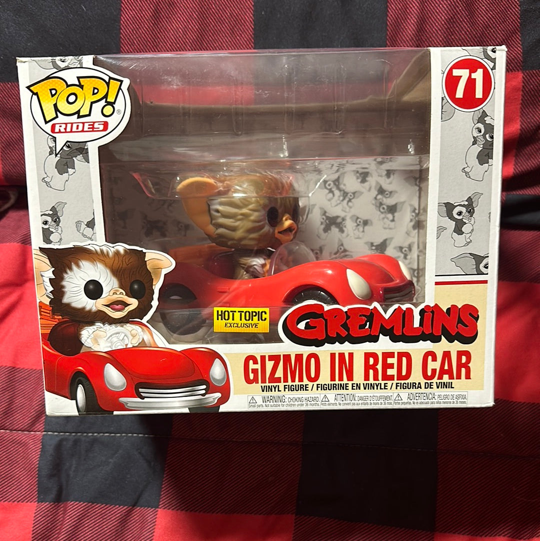 Gizmo in Red Car 71