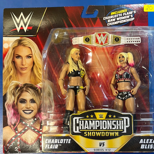WWE Charlotte Flair vs Alexa Bliss