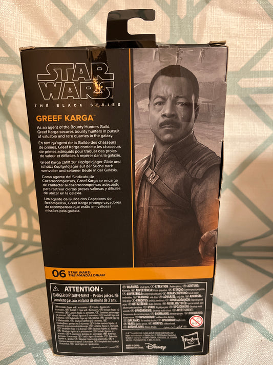 Star Wars The Black Series Greef Karga