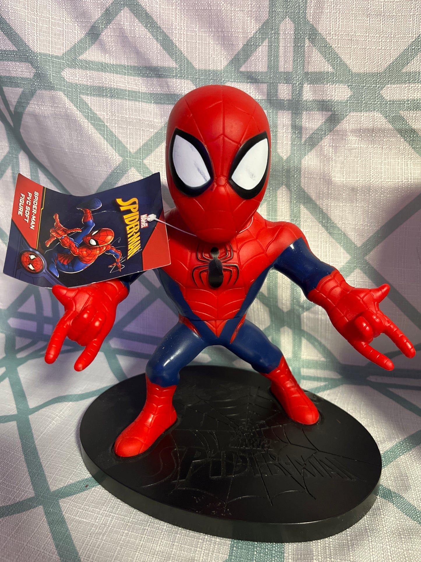 SPIDER-MAN PVC SOFT FIGURE WITH SOUNDS